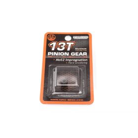 Hiro Seiko Hard Coated Alum. Pinion Gear (MoS2) DP48-13T...