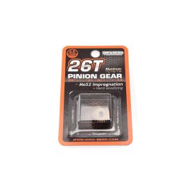 Hiro Seiko Hard Coated Alum. Pinion Gear (MoS2) DP48-26T...