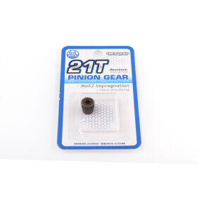 Hiro Seiko Hard Coated Alum. Pinion Gear (MoS2) DP64-21T...