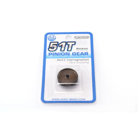 Hiro Seiko Hard Coated Alum. Pinion Gear (MoS2) DP64-51T...