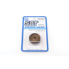 Hiro Seiko Hard Coated Alum. Pinion Gear (MoS2) DP64-58T / HS-48302