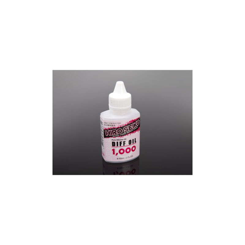 Hiro Seiko R/C Toy Accessories Diff Oil (#1,000 cps) 60ml / HS-69763