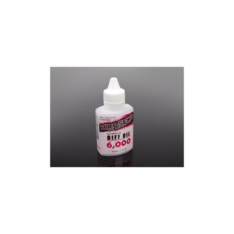 Hiro Seiko R/C Toy Accessories Diff Oil  (#6,000 cps) 60ml / HS-69768