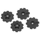 Jconcepts Hazard - Losi SCT-E, 22 SCT wheel dish - 4pc. (black) - fits 3352 wheel / JCO3352BD