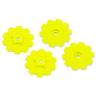 Jconcepts Hazard - Losi SCT-E, 22 SCT wheel dish - 4pc. (yellow) - fits 3352 wheel / JCO3352YD