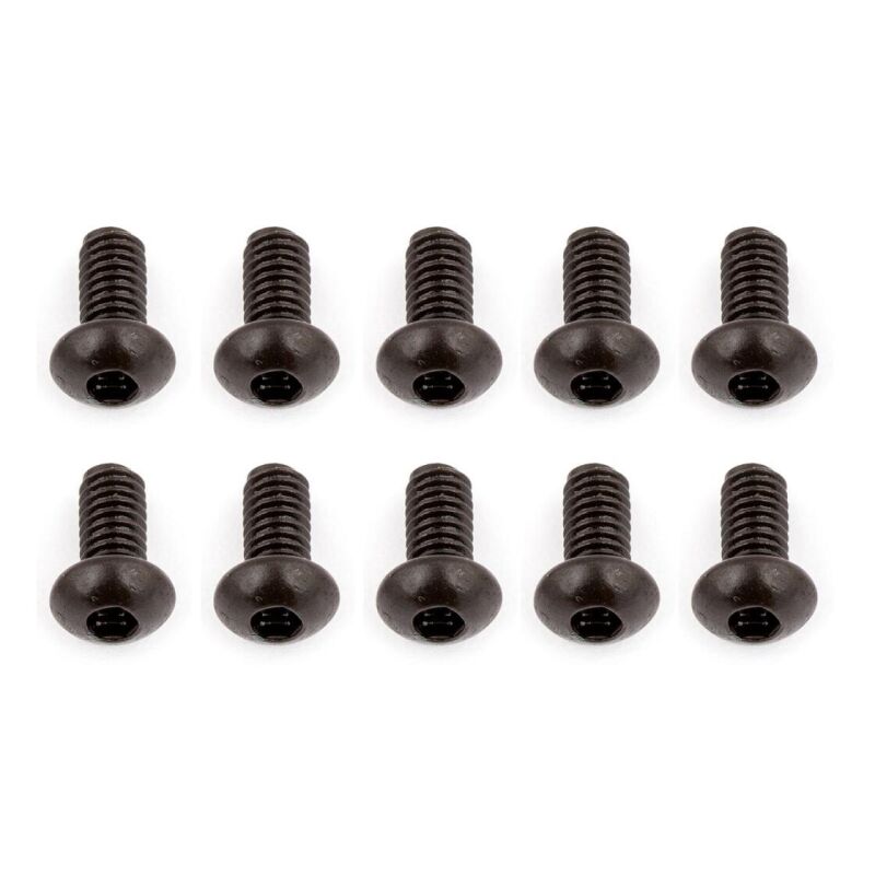 Team Associated Screws, M2.5x5 mm BHCS / AE31519
