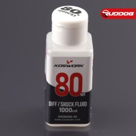 Koswork 80WT 1000cst 70ml Diff/Shock Fluid / KOS50500-80
