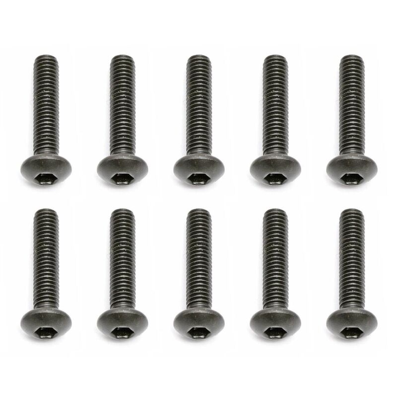Team Associated Screws, 3x14 mm BHCS / AE25187