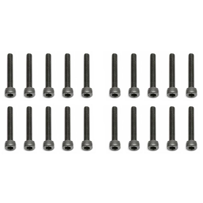 Team Associated Screws, 3x20 mm SHCS / AE25192