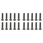 Team Associated Screws, 3x16 mm FHCS / AE25204