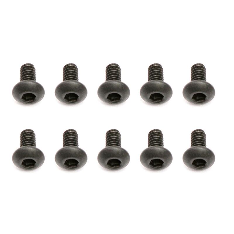 Team Associated Screws, 2x0.4x4 mm BHCS / AE31510