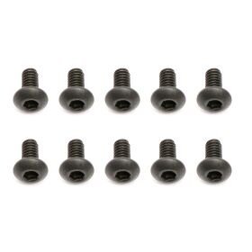 Team Associated Screws, 2x0.4x4 mm BHCS / AE31510