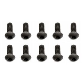 Team Associated Screws, 2.5x0.45x6 mm BHCS / AE31520