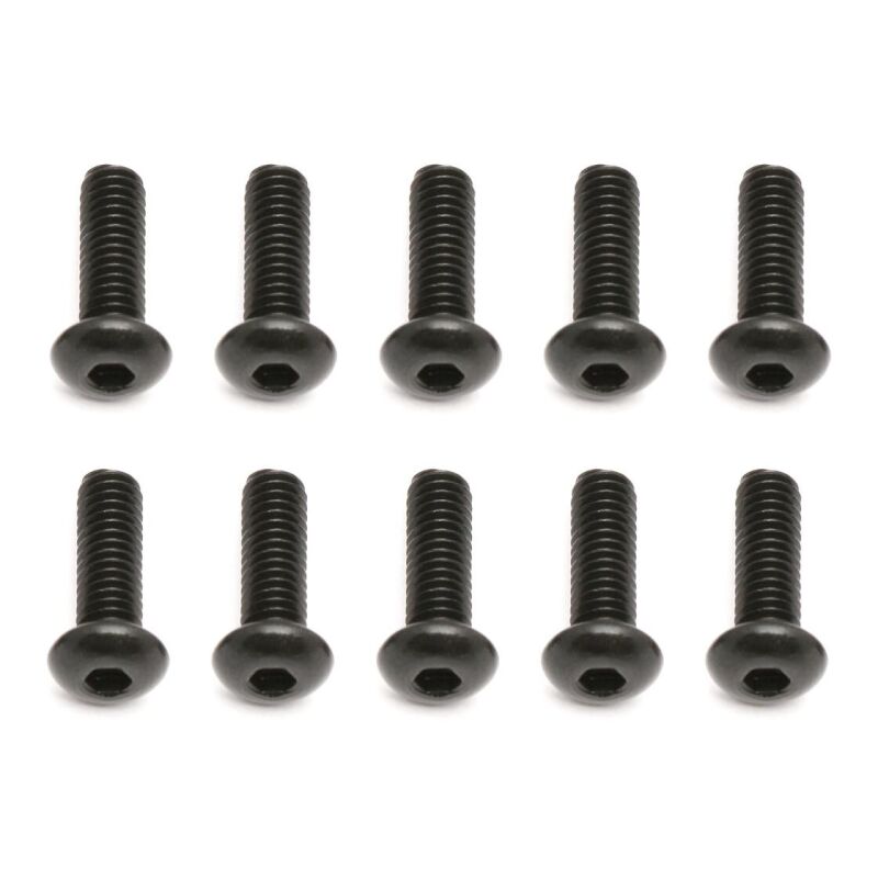 Team Associated Screws, M2.5 x 8 BHCS / AE31521