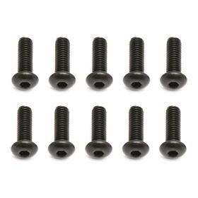 Team Associated Screws, M2.5 x 8 BHCS / AE31521