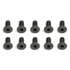 Team Associated Screws, 2.5x0.45x6 in FHCS / AE4675