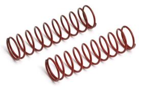 Team Associated Front Shock Spring3, red, 3.90 lb / AE7430