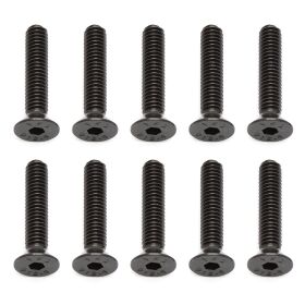 Team Associated Screws, 4x20 mm FHCS / AE81264