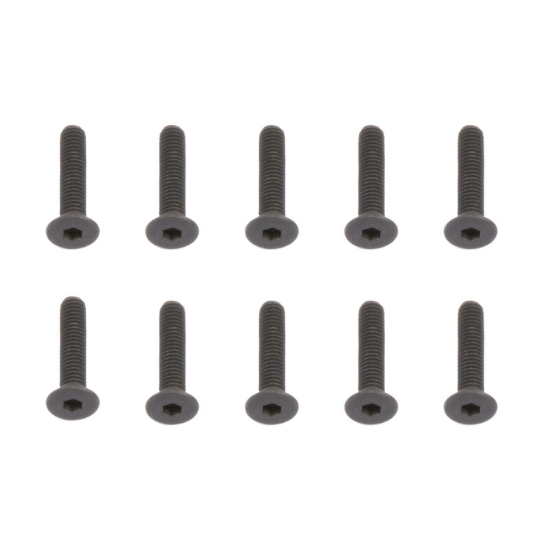 Team Associated Screws, 3x14 mm FHCS / AE89208