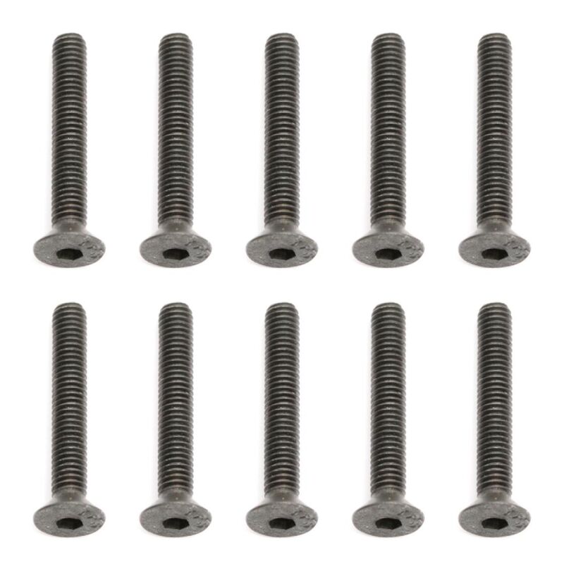 Team Associated Screws, 3x20 mm FHCS / AE89210