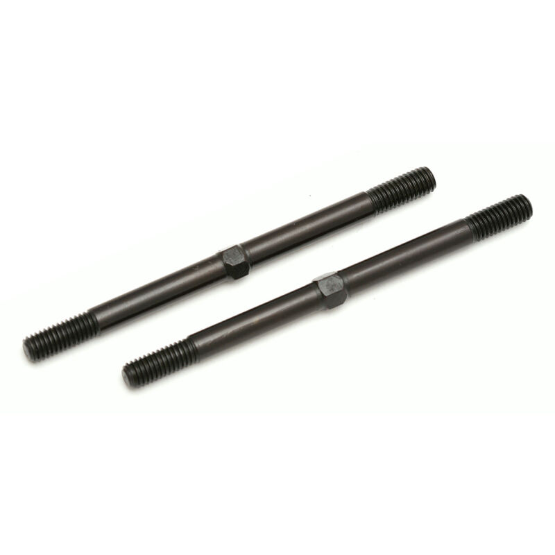 Team Associated RC8T Rear Camber Rods, steel / AE89386