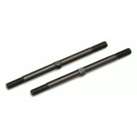Team Associated RC8T Rear Camber Rods, steel / AE89386