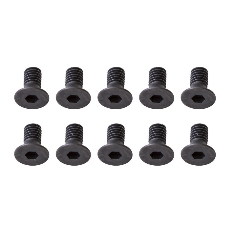 Team Associated Screws, M2.5x8mm FHCS, 2mm hex / AE31472