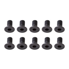 Team Associated Screws, M2.5x8mm FHCS, 2mm hex / AE31472