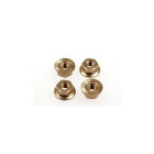 Hiro Seiko 4mm Alloy Serrated Wheel Nut [Ti] ( 4 pcs) / HS-69595