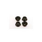 Hiro Seiko 4mm Alloy Serrated Wheel Nut [Black] ( 4 pcs) / HS-69597