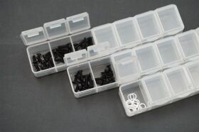 Koswork 7 Compartments Box 165x34x25mm (3 sets) / KOS32117