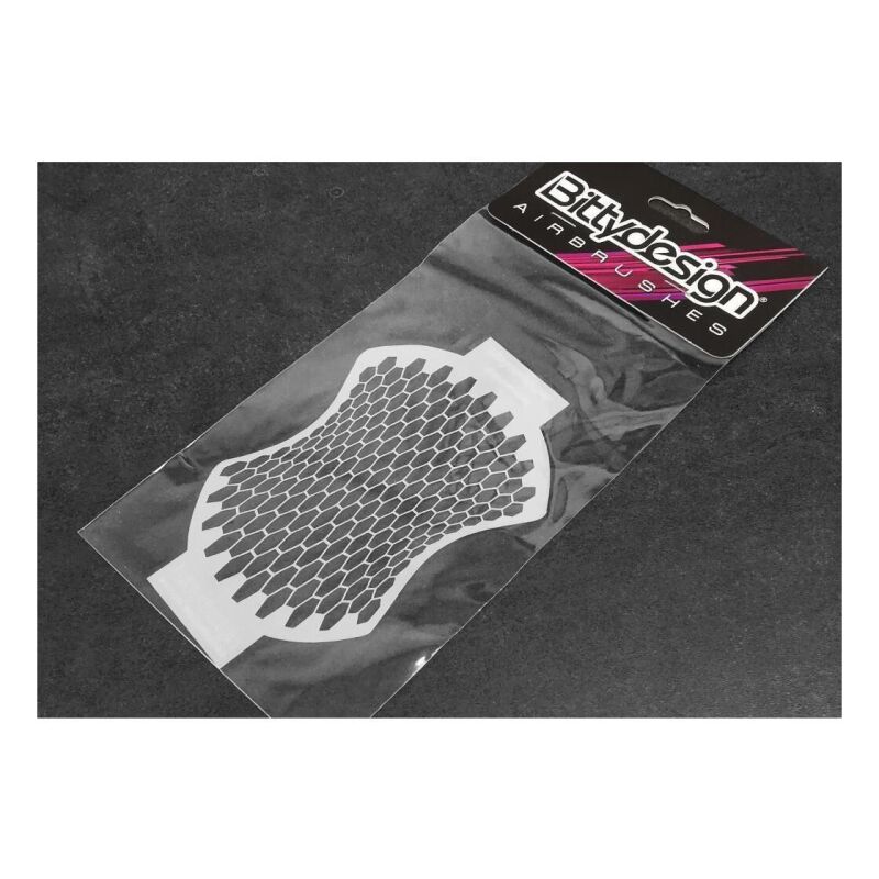Bittydesign Vinyl Stencil - Honeycomb V2 / BDSTC-003