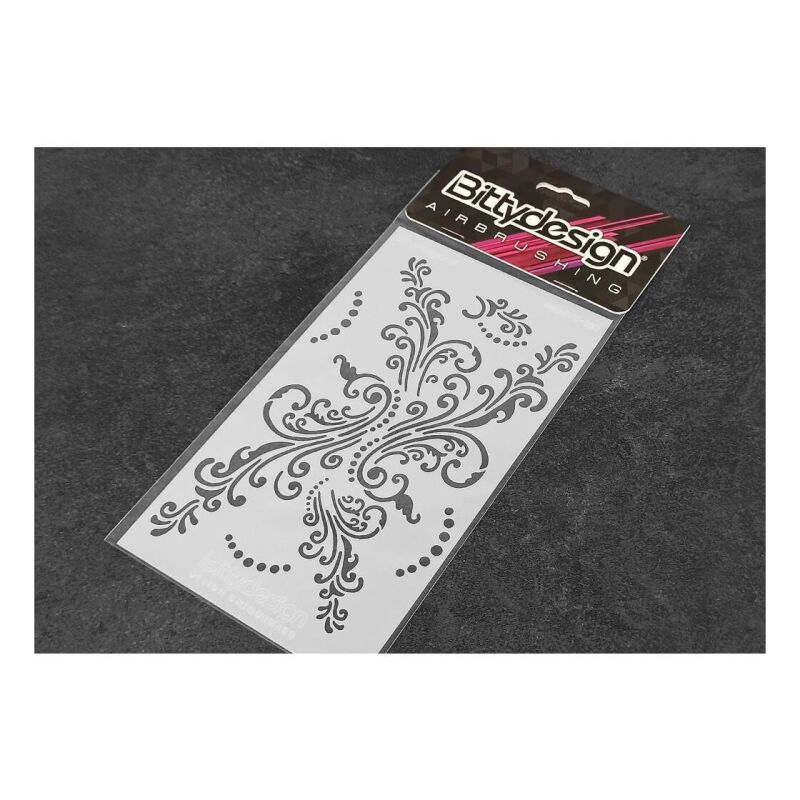 Bittydesign Vinyl Stencil - Floreal / BDSTC-020