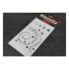 Bittydesign Vinyl Stencil - Stars V2 / BDSTC-021