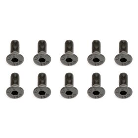 Team Associated Screws, 3x8 mm FHCS / AE25201