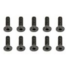 Team Associated Screws, 3x10 mm FHCS / AE25202
