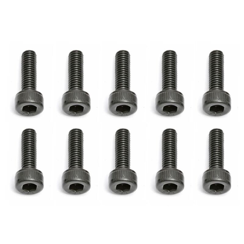 Team Associated Screws, 3x10 mm SHCS / AE25620