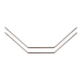 Team Associated FT Roll Bars, 1.5 mm, silver / AE31262
