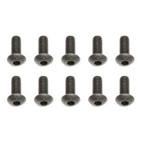 Team Associated Screws, 4x10 mm BHCS / AE89206