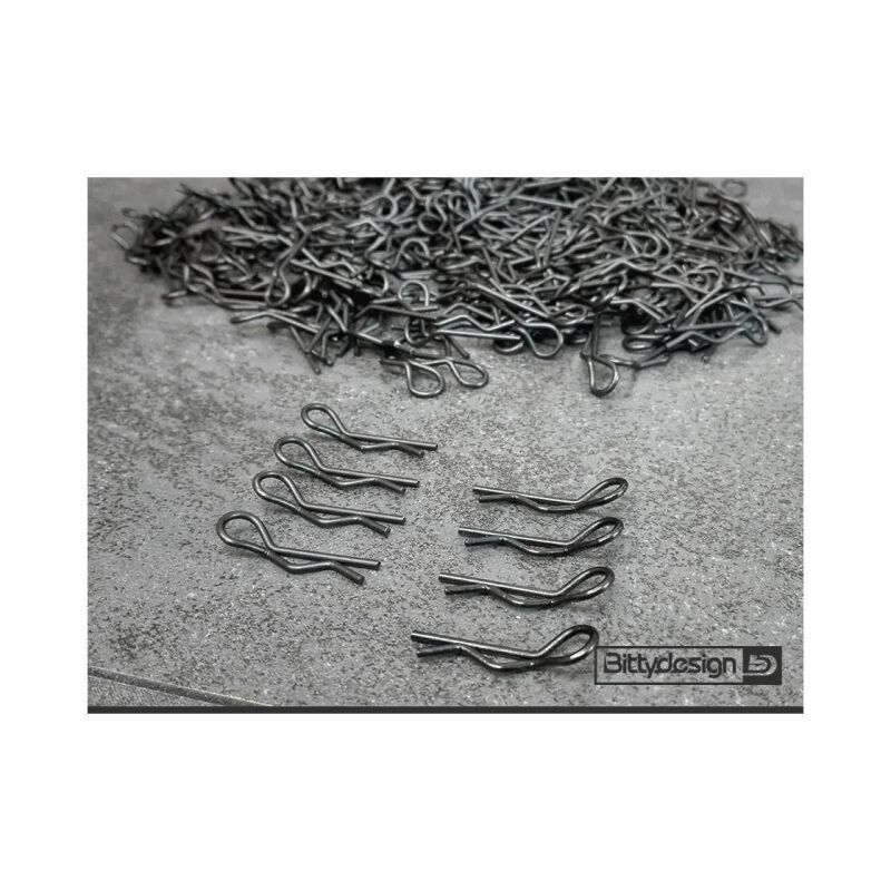 Bittydesign Body Clips Kit 8pcs Black / BDBC-8BK