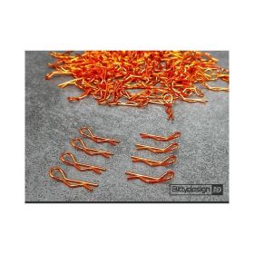 Bittydesign Body Clips Kit 8pcs Orange / BDBC-8O
