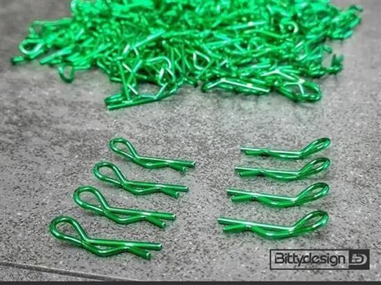 Bittydesign Body Clips Kit 8pcs Green / BDBC-8GR