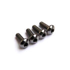 Hiro Seiko Titan64 Hex Socket Button Head Screw M2x6 (4pcs) / HS-48015