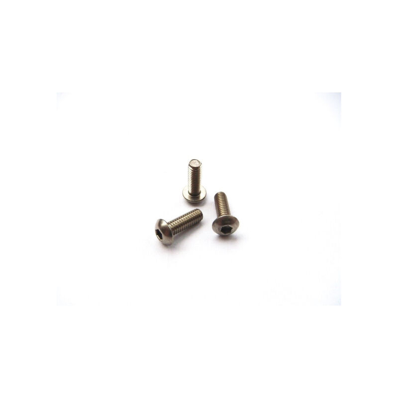 Hiro Seiko Titanium Hex Socket Button Head Screw M4x12 / HS-48055