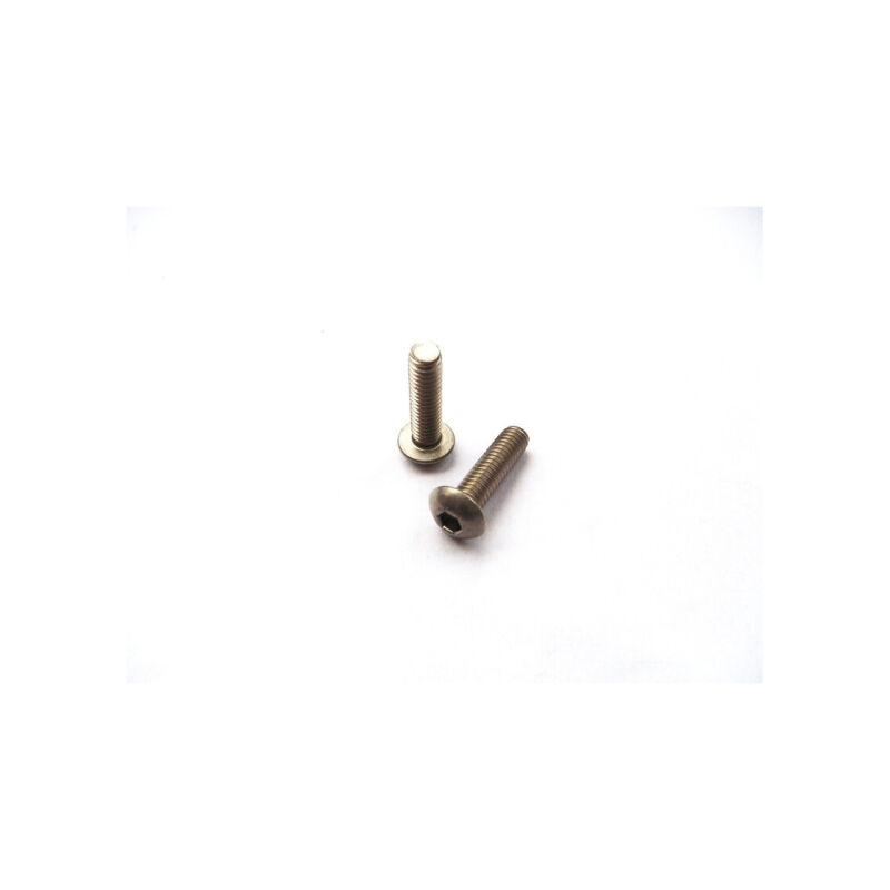 Hiro Seiko Titanium Hex Socket Button Head Screw M4x15 / HS-48056