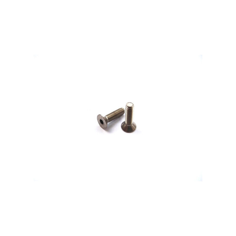Hiro Seiko Titanium Hex Socket Flat Head Screw M4x15 / HS-48064