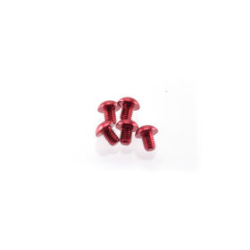 Hiro Seiko Alloy Hex Socket Button Head Screw M3x4 [Red]...