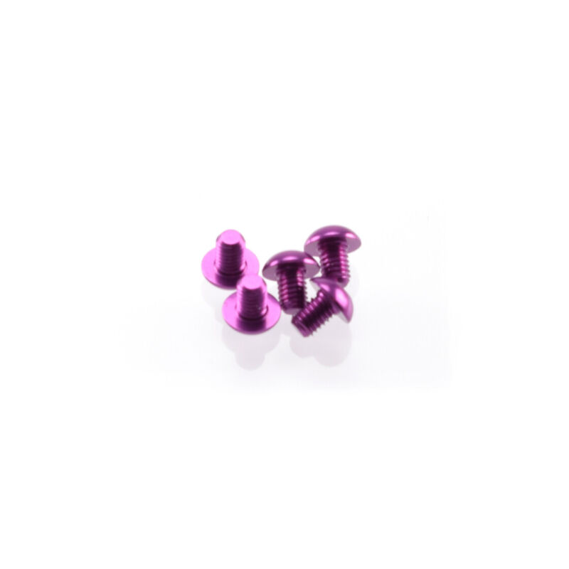 Hiro Seiko Alloy Hex Socket Button Head Screw M3x4 [Purple] / HS-48138