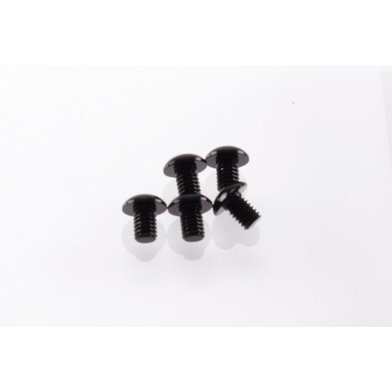 Hiro Seiko Alloy Hex Socket Button Head Screw M3x4 [Black] / HS-48141