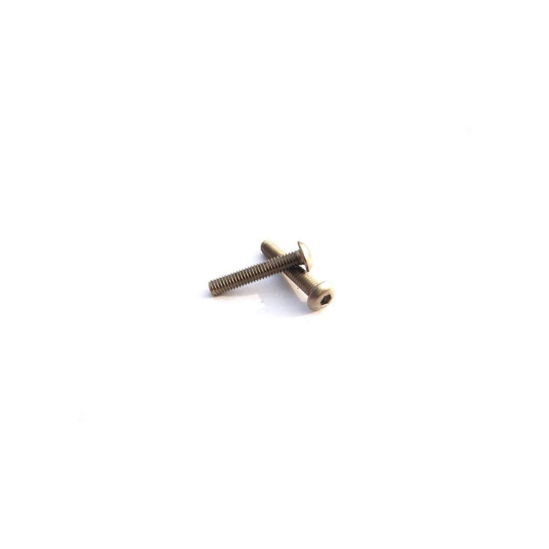 Hiro Seiko Titanium Hex Socket Button Head Screw M4x22 (2pc) / HS-48163